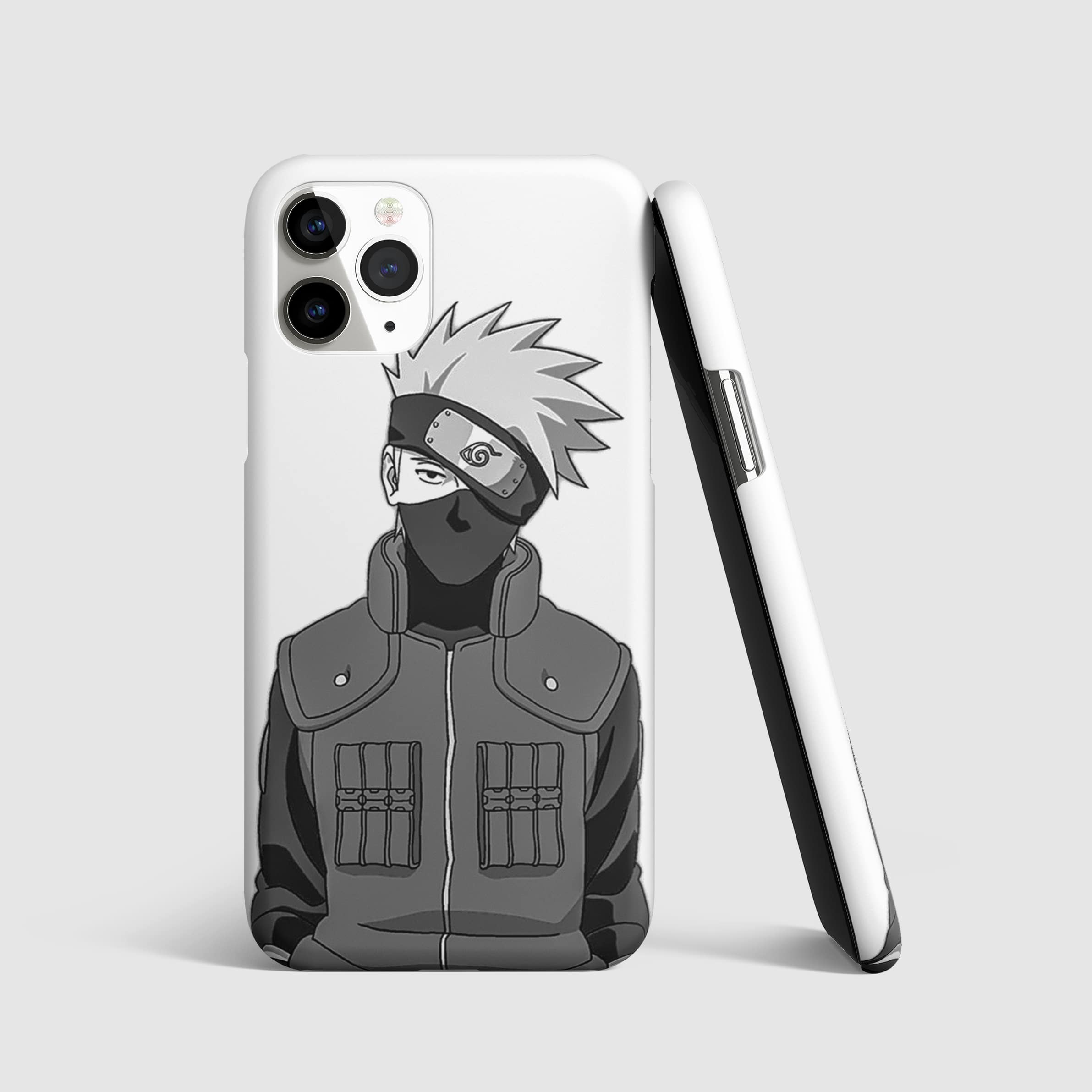 Kakashi Hatake Black White Phone Cover