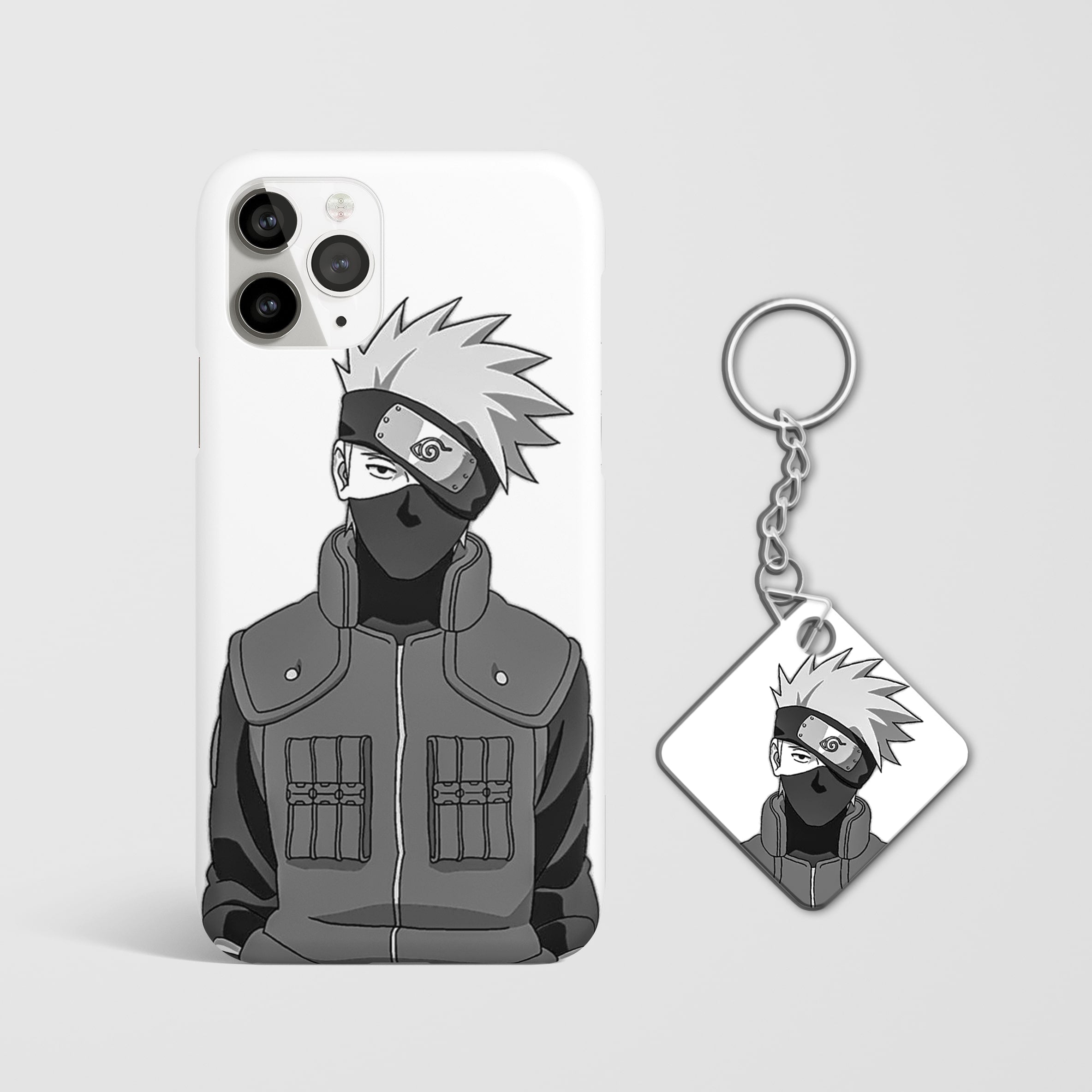 Kakashi Hatake Black White Phone Cover