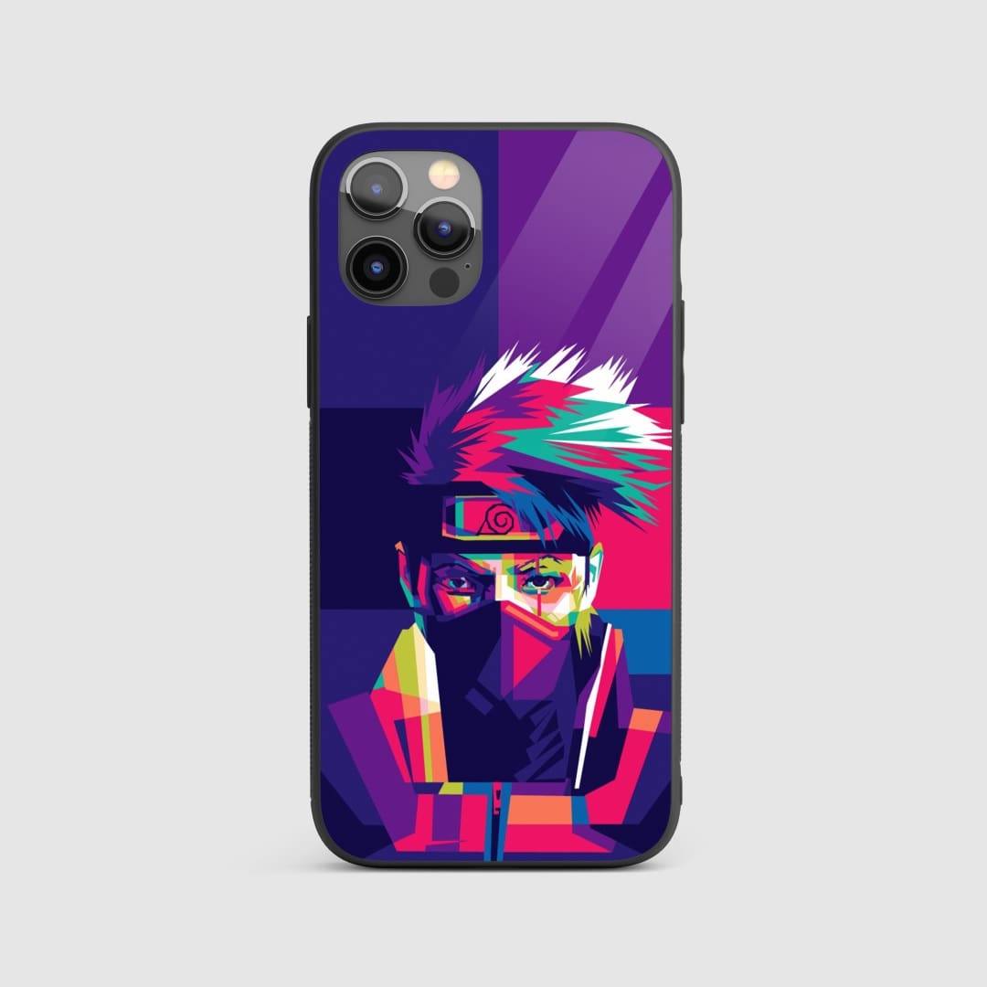 Kakashi Colored Silicone Armored Phone Case