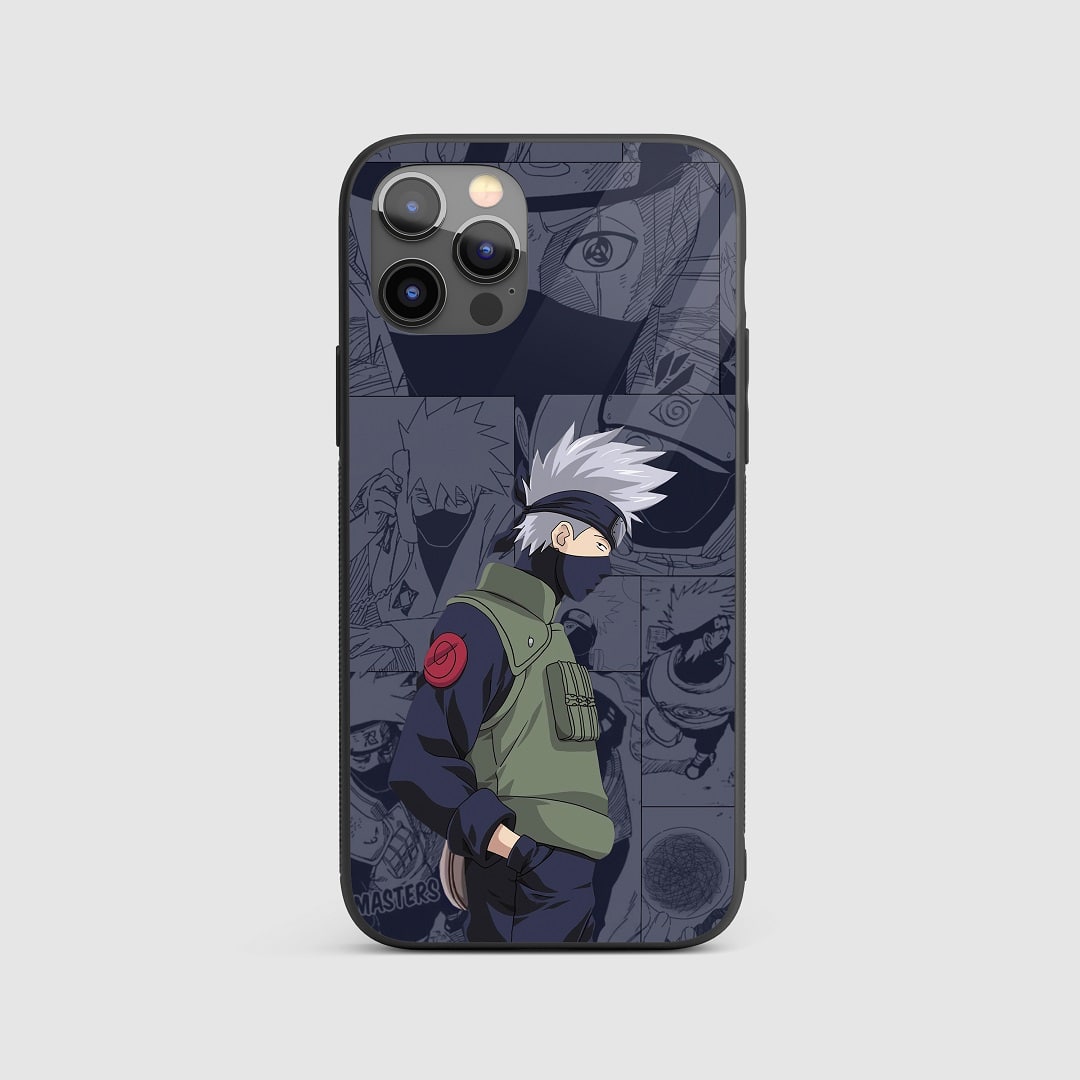 Kakashi Manga Silicone Armored Phone Case