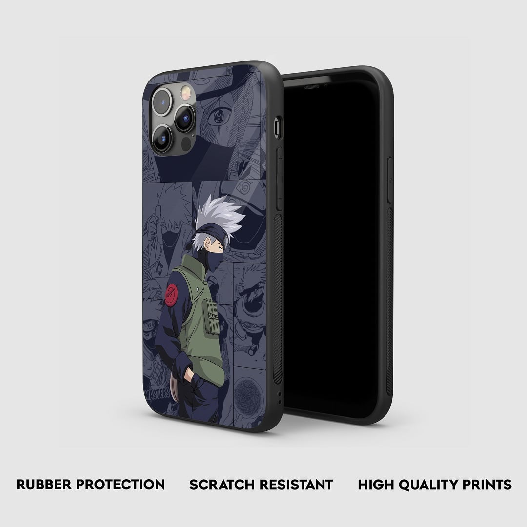 Kakashi Manga Silicone Armored Phone Case