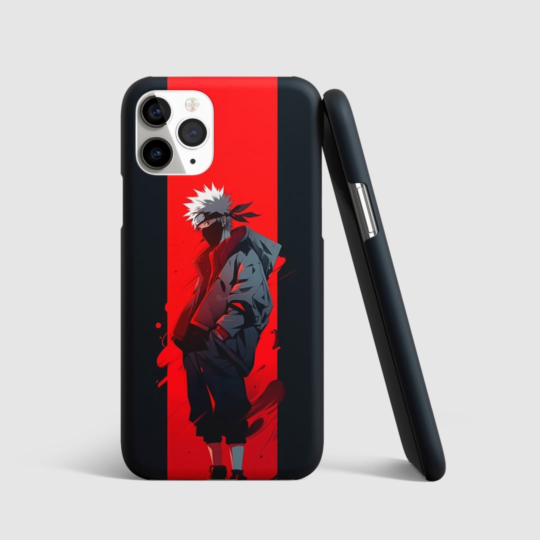 Kakashi Red and Black Phone Cover