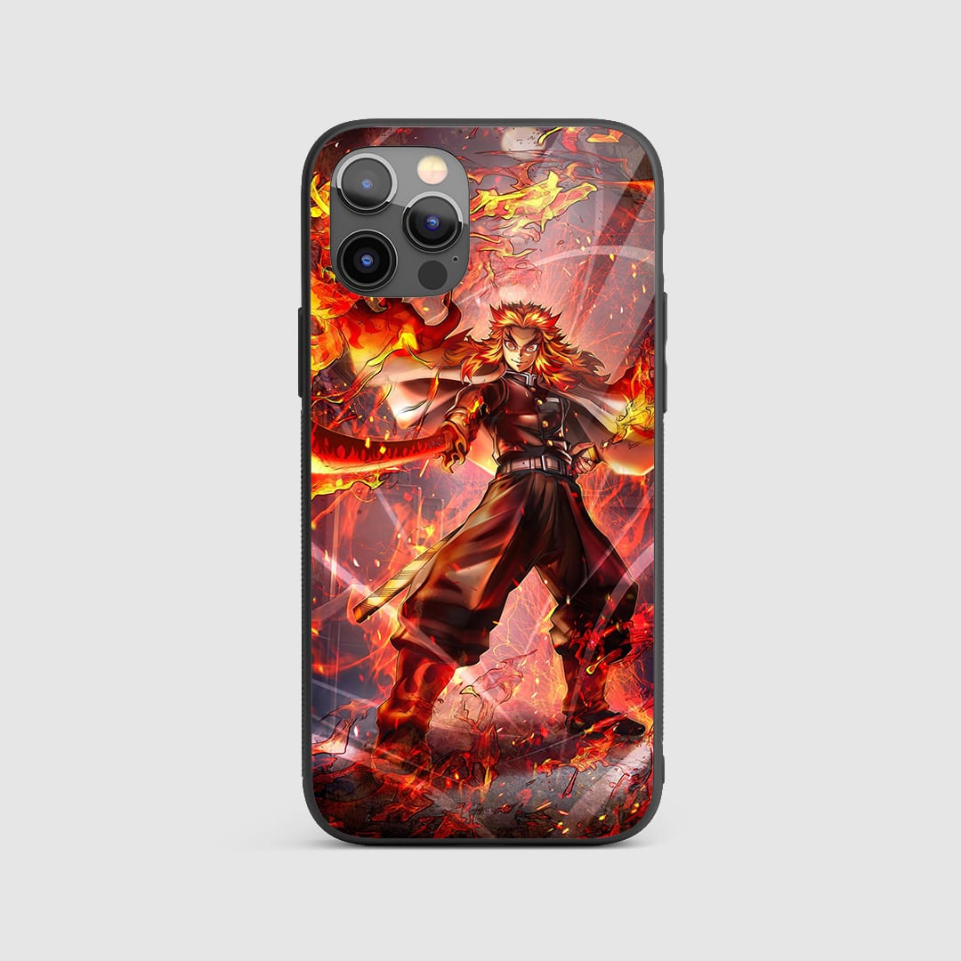 Kyojuro Rengoku Action Silicone Armored Phone Case