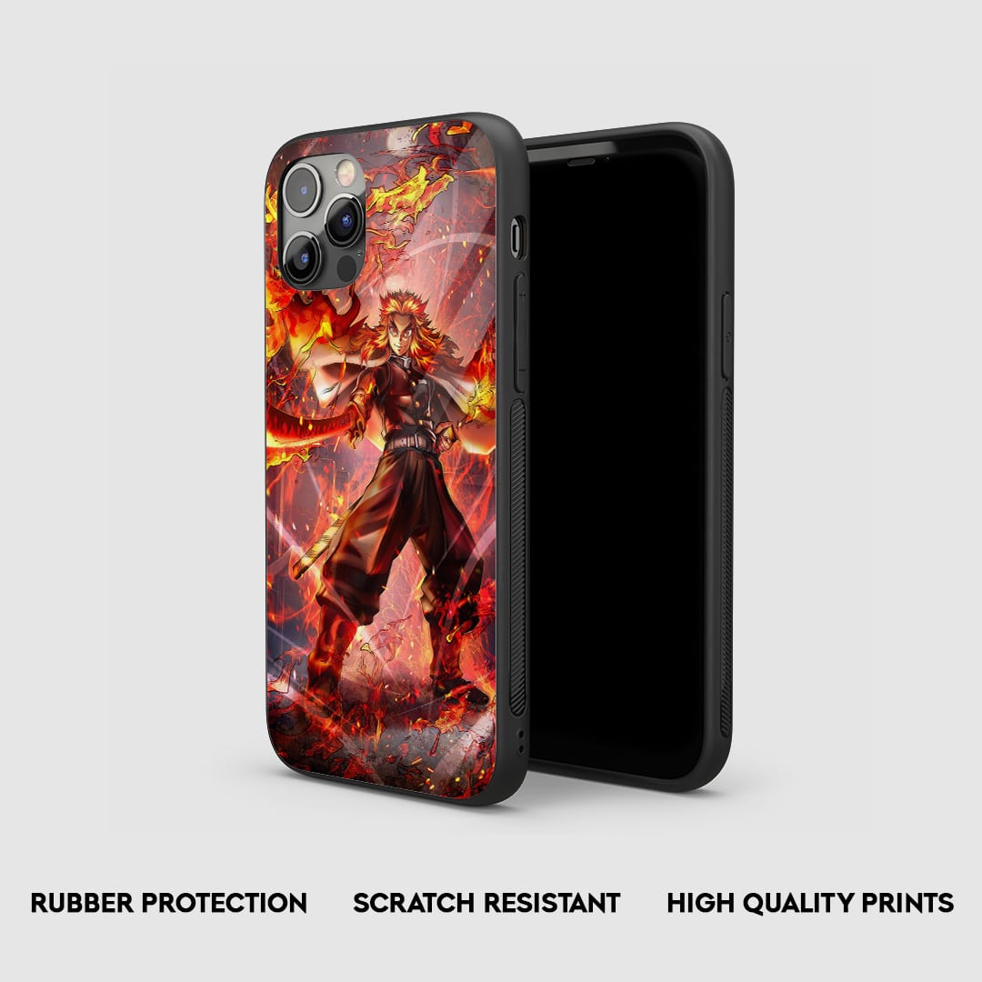 Kyojuro Rengoku Action Silicone Armored Phone Case