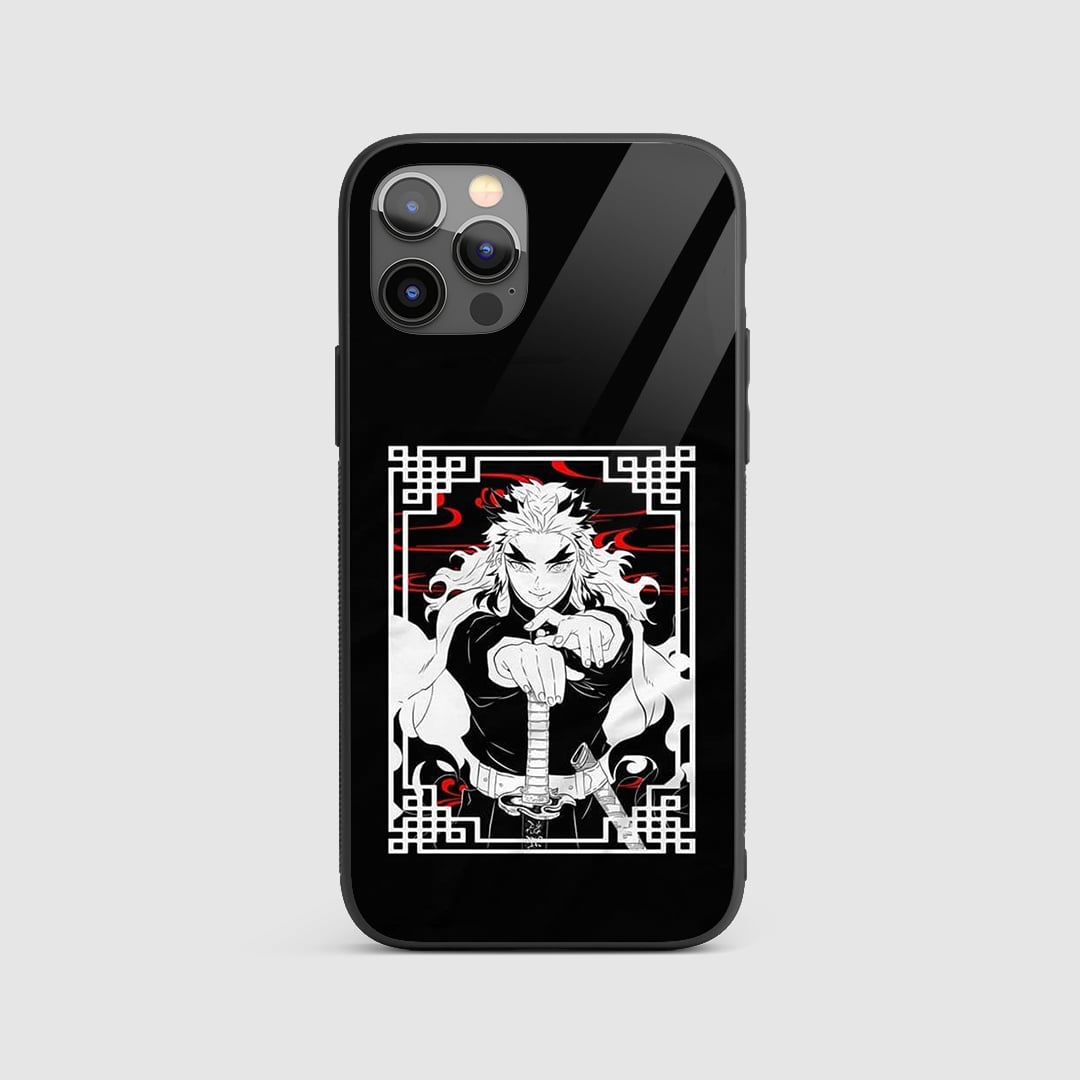 Kyojuro Minimal Silicone Armored Phone Case