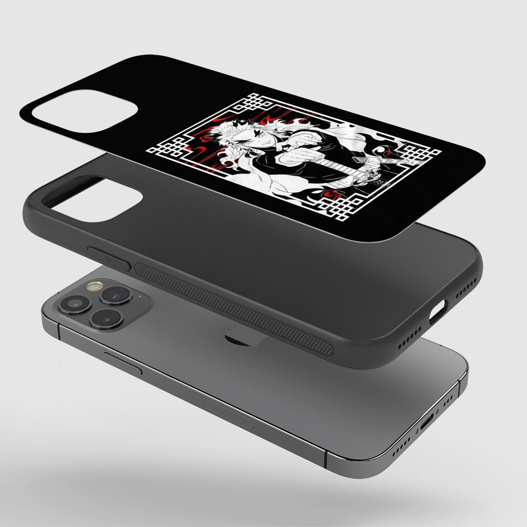 Kyojuro Minimal Silicone Armored Phone Case