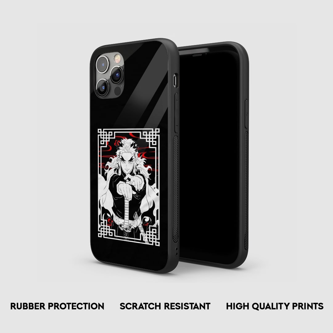 Kyojuro Minimal Silicone Armored Phone Case