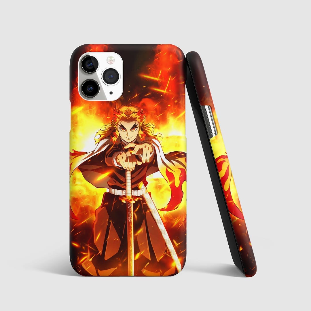 Kyojuro Rengoku Flame Phone Cover