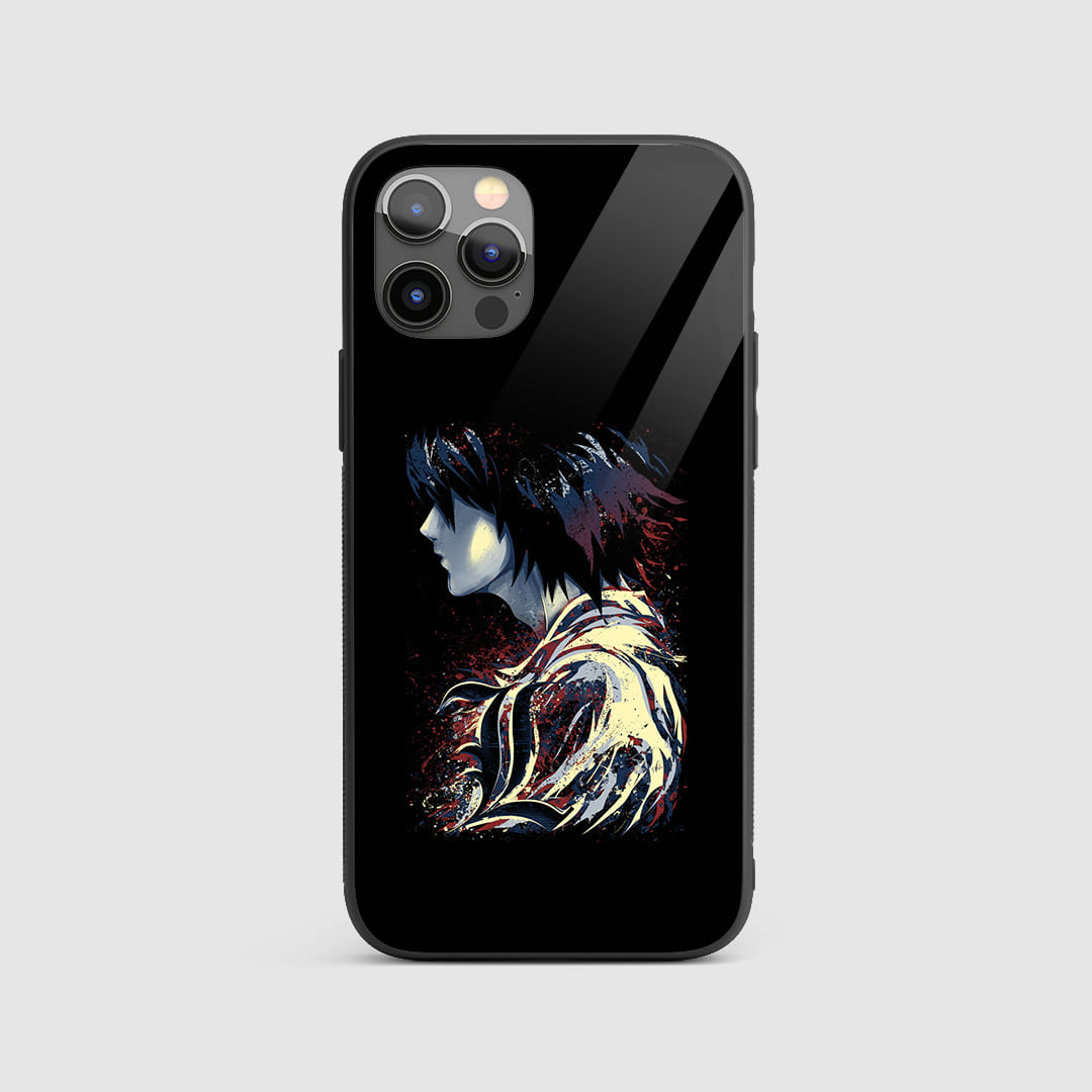 L Aesthetic Silicone Armored Phone Case