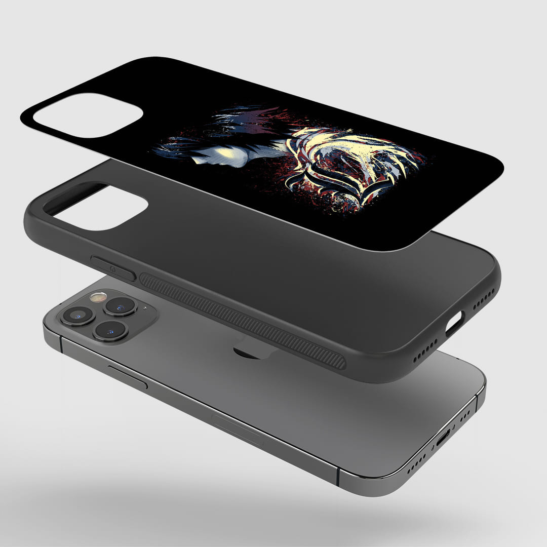 L Aesthetic Silicone Armored Phone Case