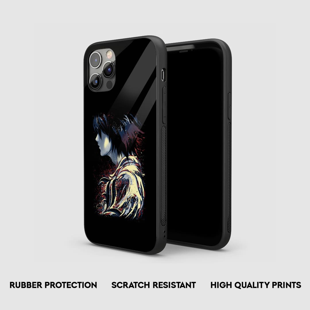 L Aesthetic Silicone Armored Phone Case