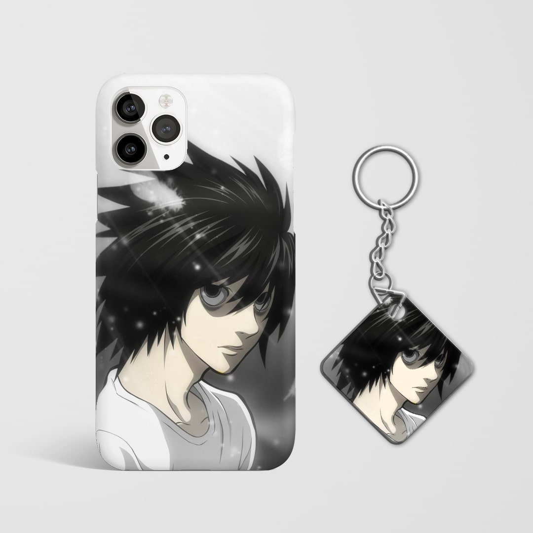 L Black and White Phone Cover