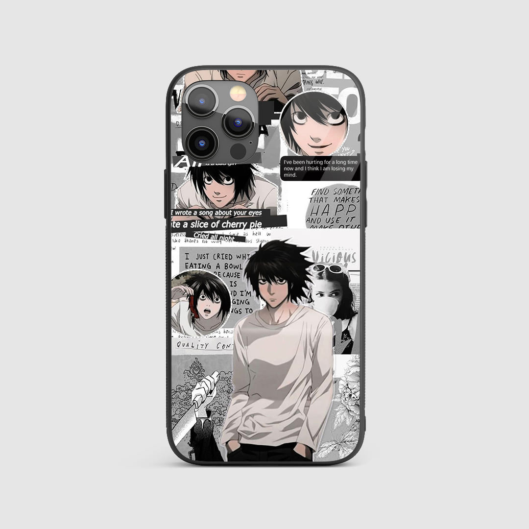 L Manga Silicone Armored Phone Case