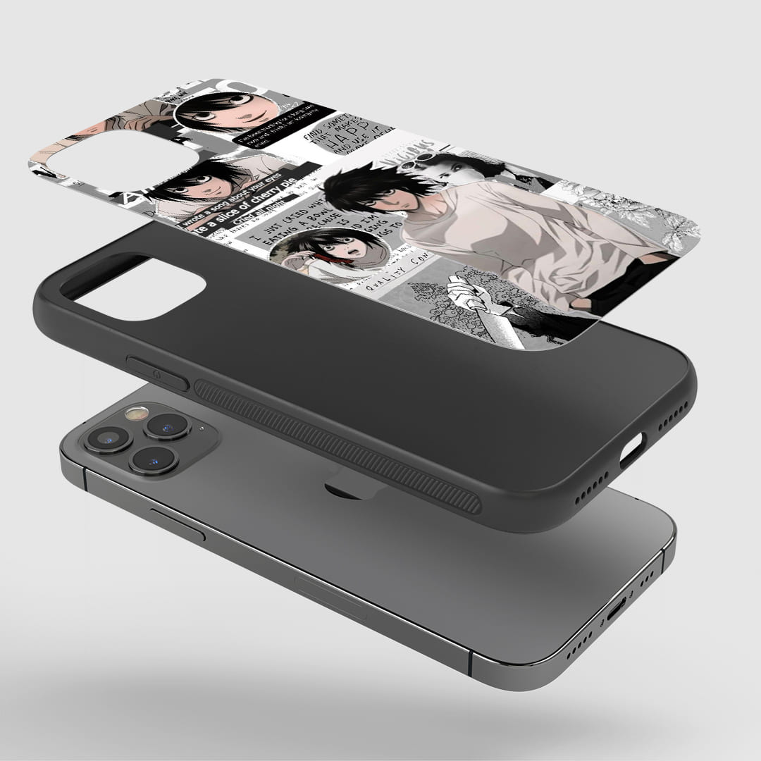 L Manga Silicone Armored Phone Case