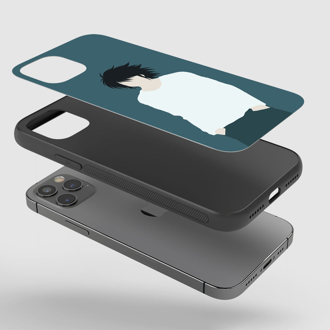 L Minimal Silicone Armored Phone Case