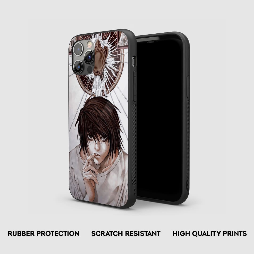 L Minimalist Silicone Armored Phone Case