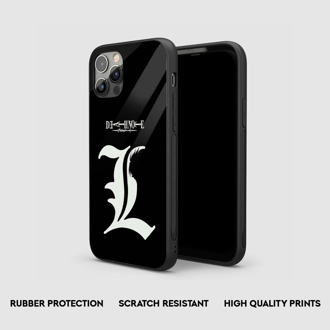 L Symbol Silicone Armored Phone Case