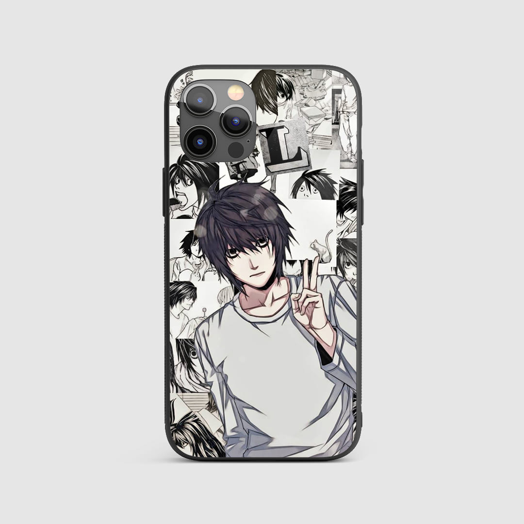 Lawliet Collage Silicone Armored Phone Case