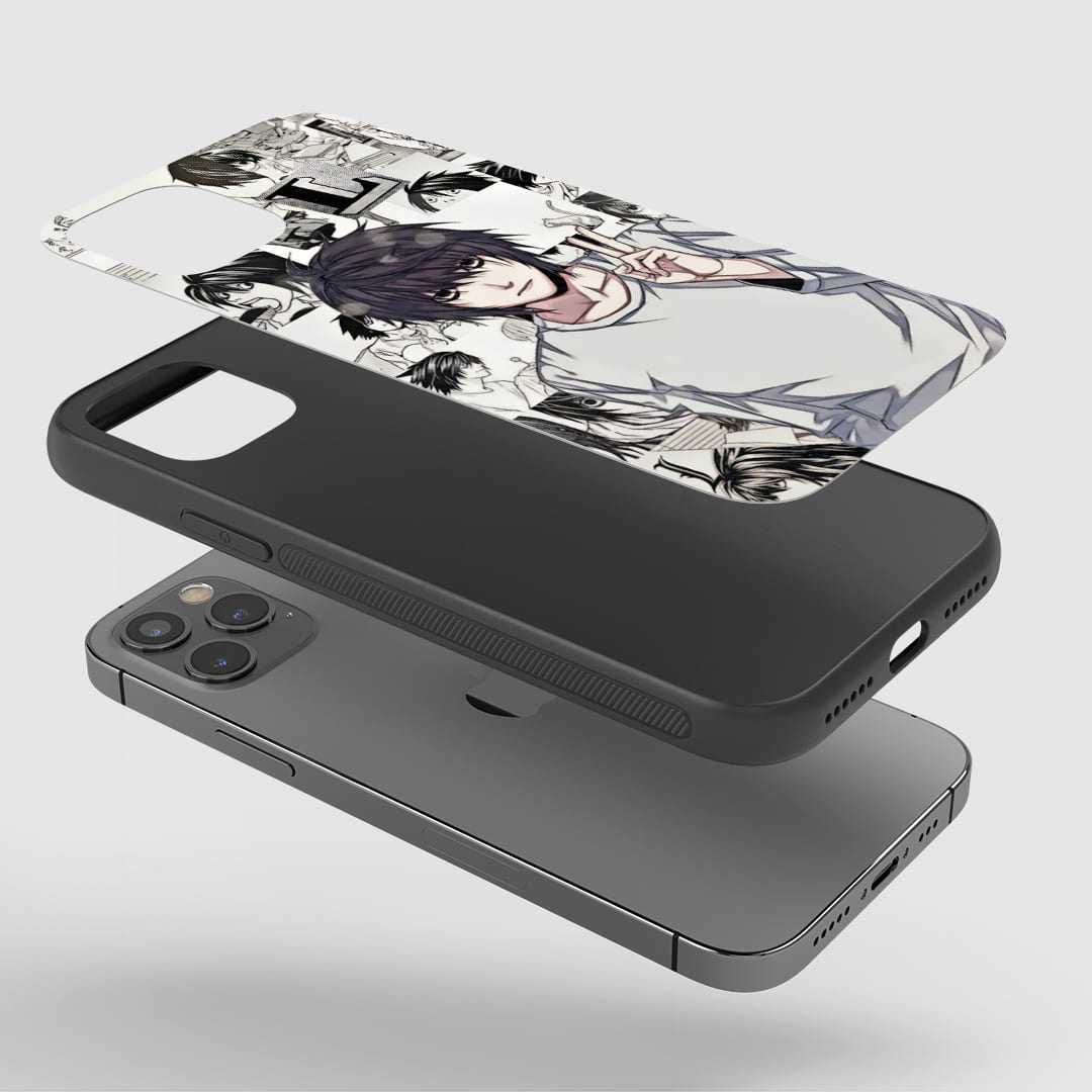 Lawliet Collage Silicone Armored Phone Case