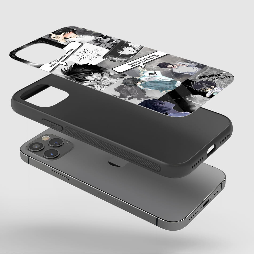 Lawliet Manga Silicone Armored Phone Case