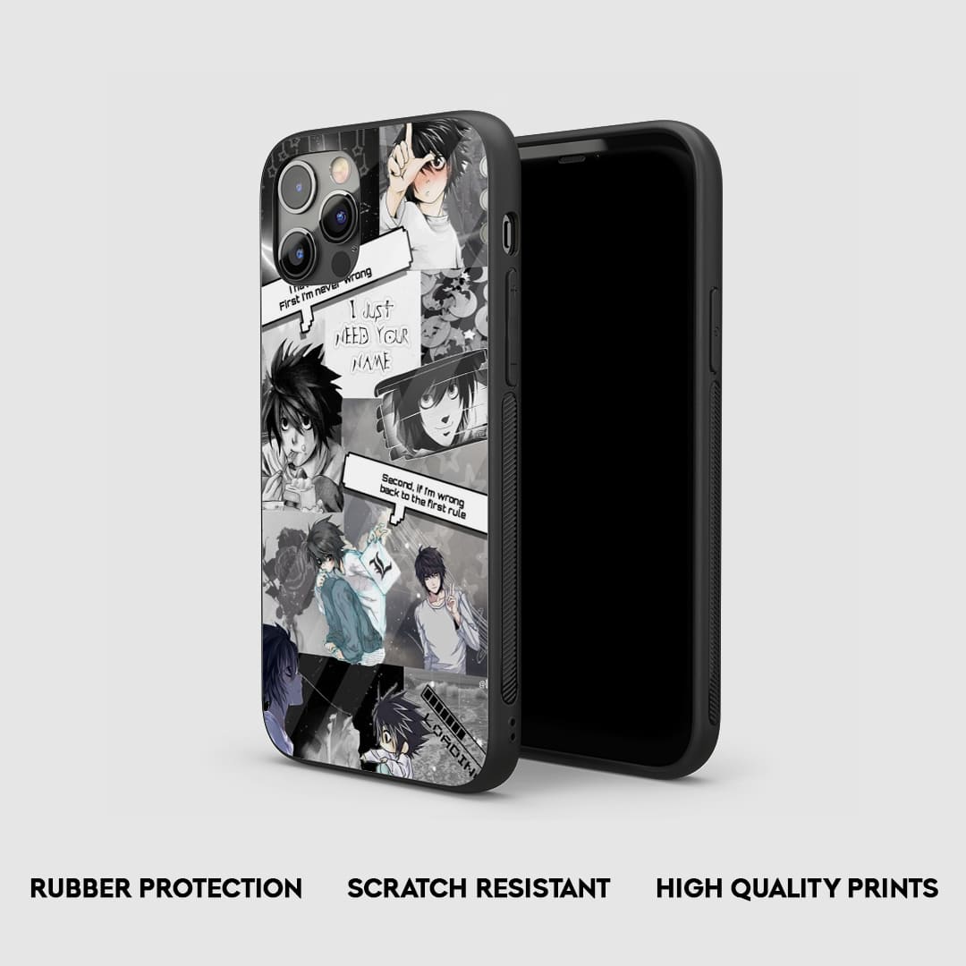 Lawliet Manga Silicone Armored Phone Case