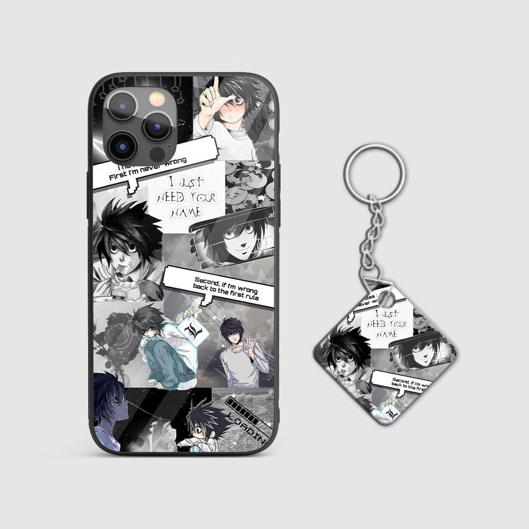 Lawliet Manga Silicone Armored Phone Case