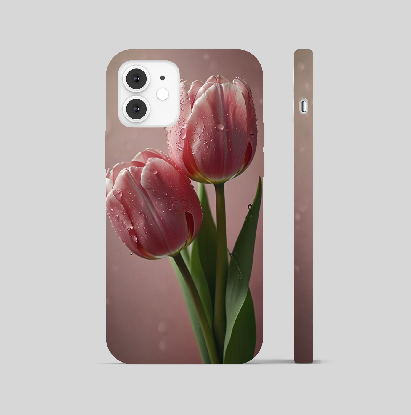 Multi Tulip Beautiful Theme Phone Cover
