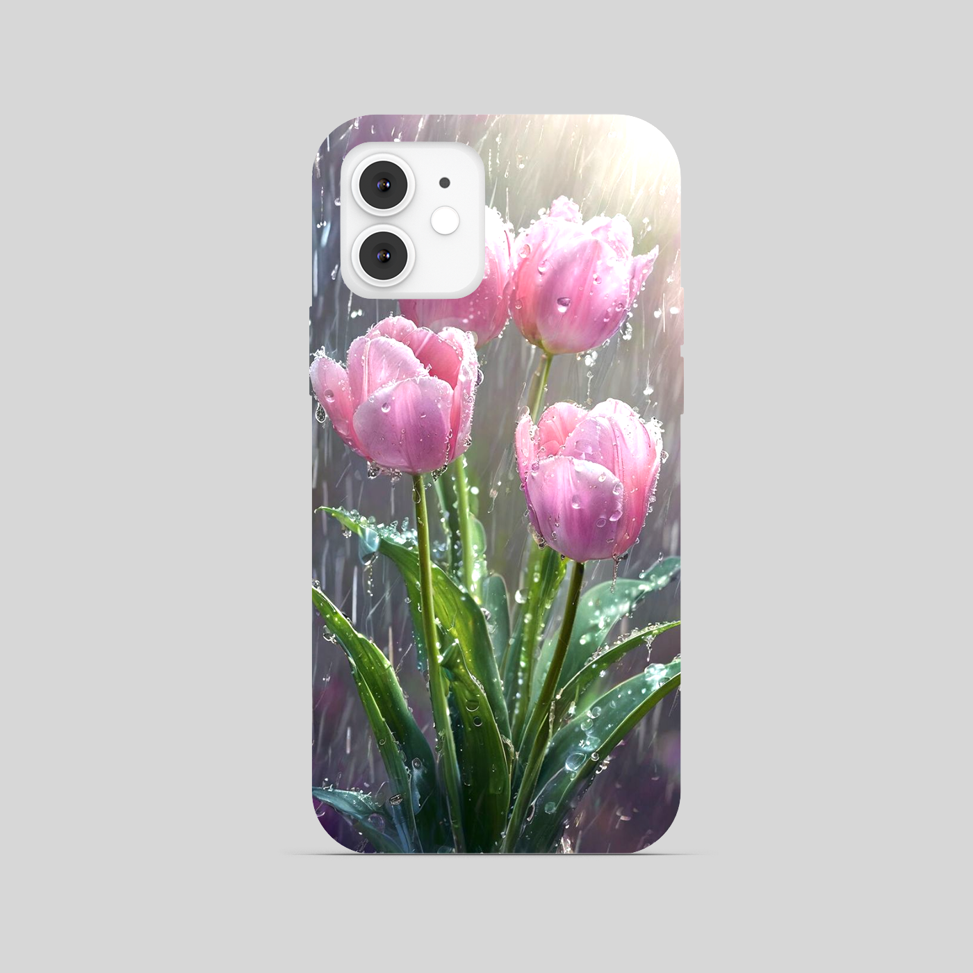 Multi Tulip Beautiful Theme Phone Cover