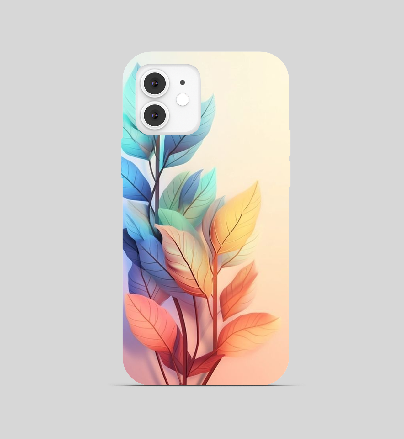 Multi Colour Leaf Plant Phone Cover