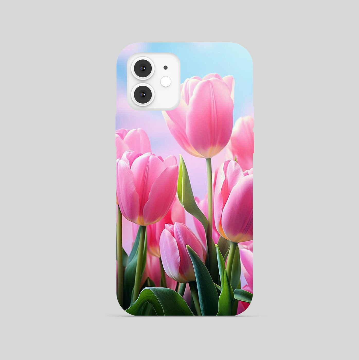 Multi Tulip Beautiful Theme Phone Cover