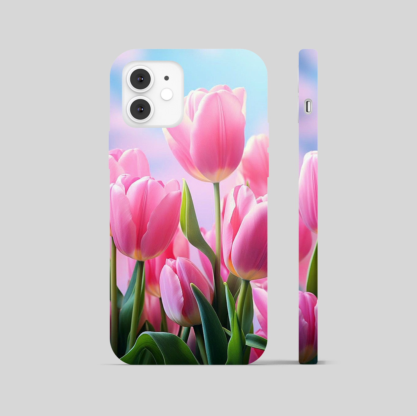 Multi Tulip Beautiful Theme Phone Cover