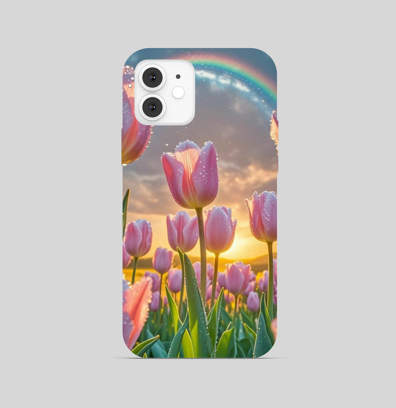 Multi Tulip Beautiful Theme Phone Cover