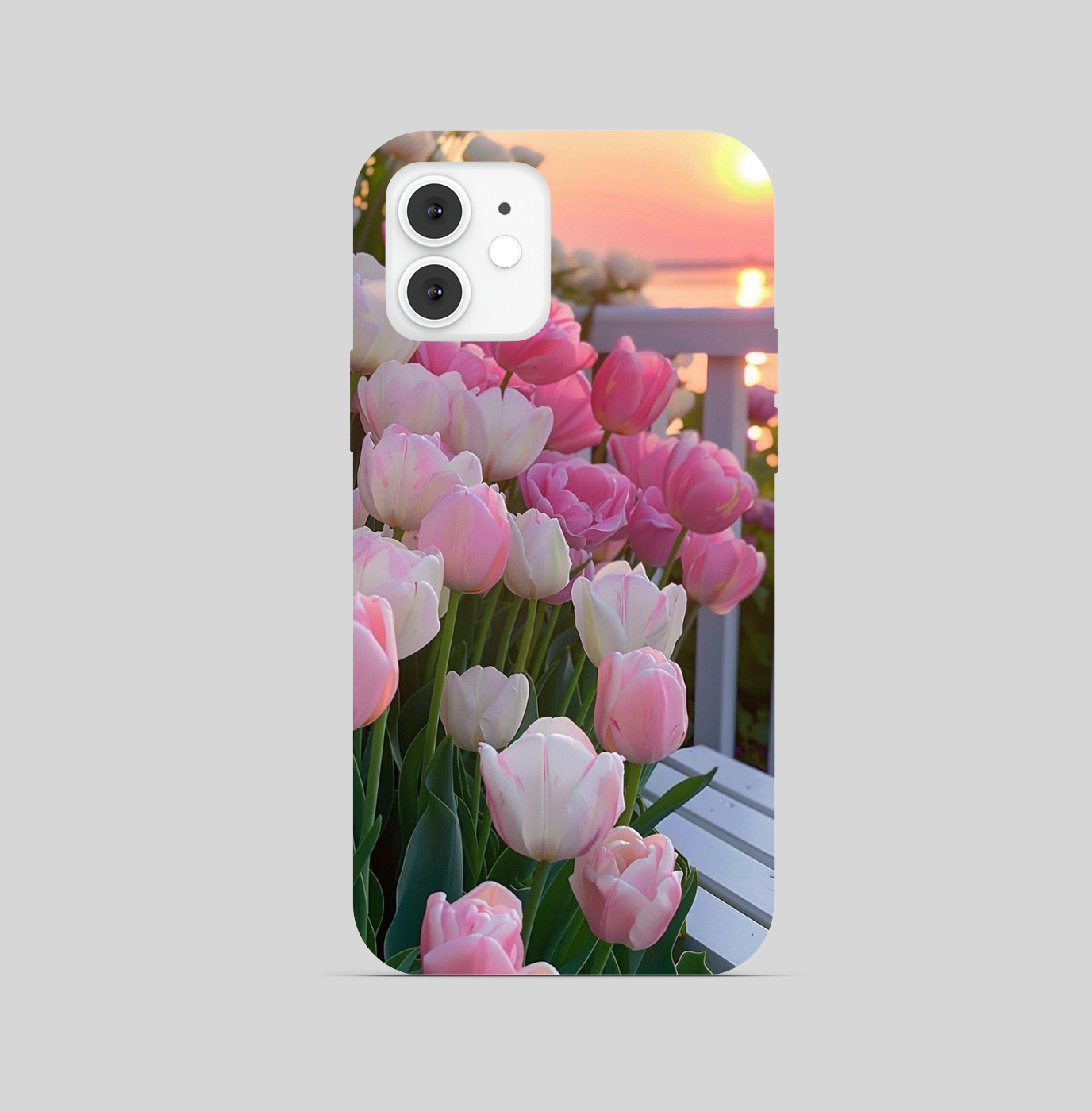 Multi Tulip Theme Phone Cover