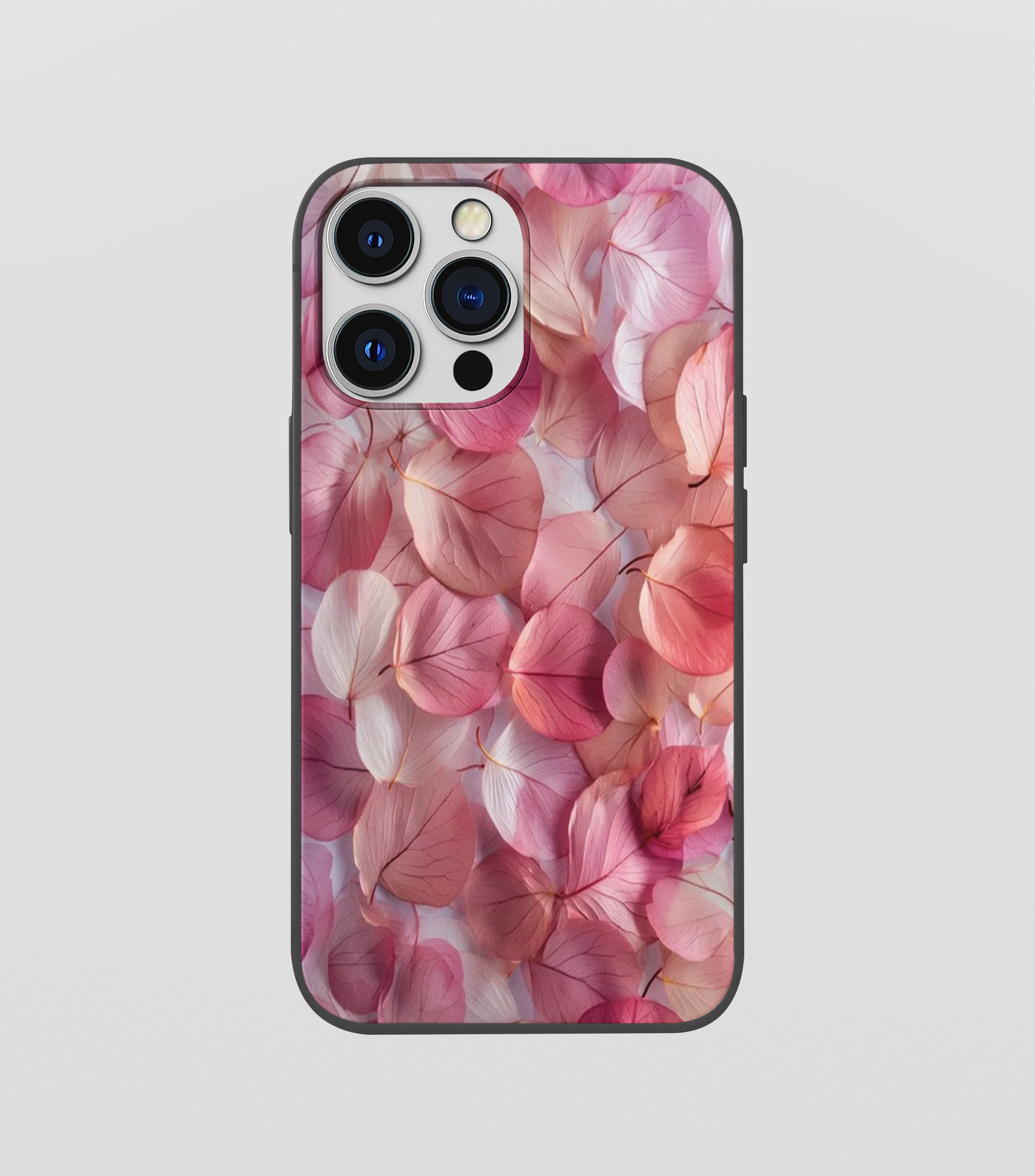 Multi Color Beautiful Leaf Glossy Silicone Mobile Case