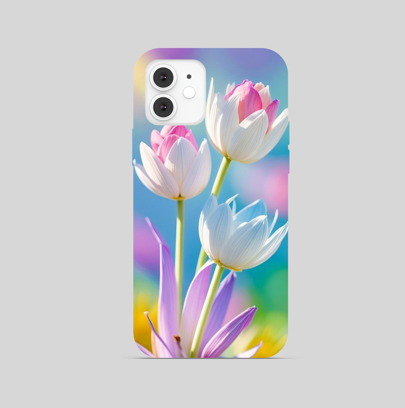 Multi Tulip Theme Phone Cover