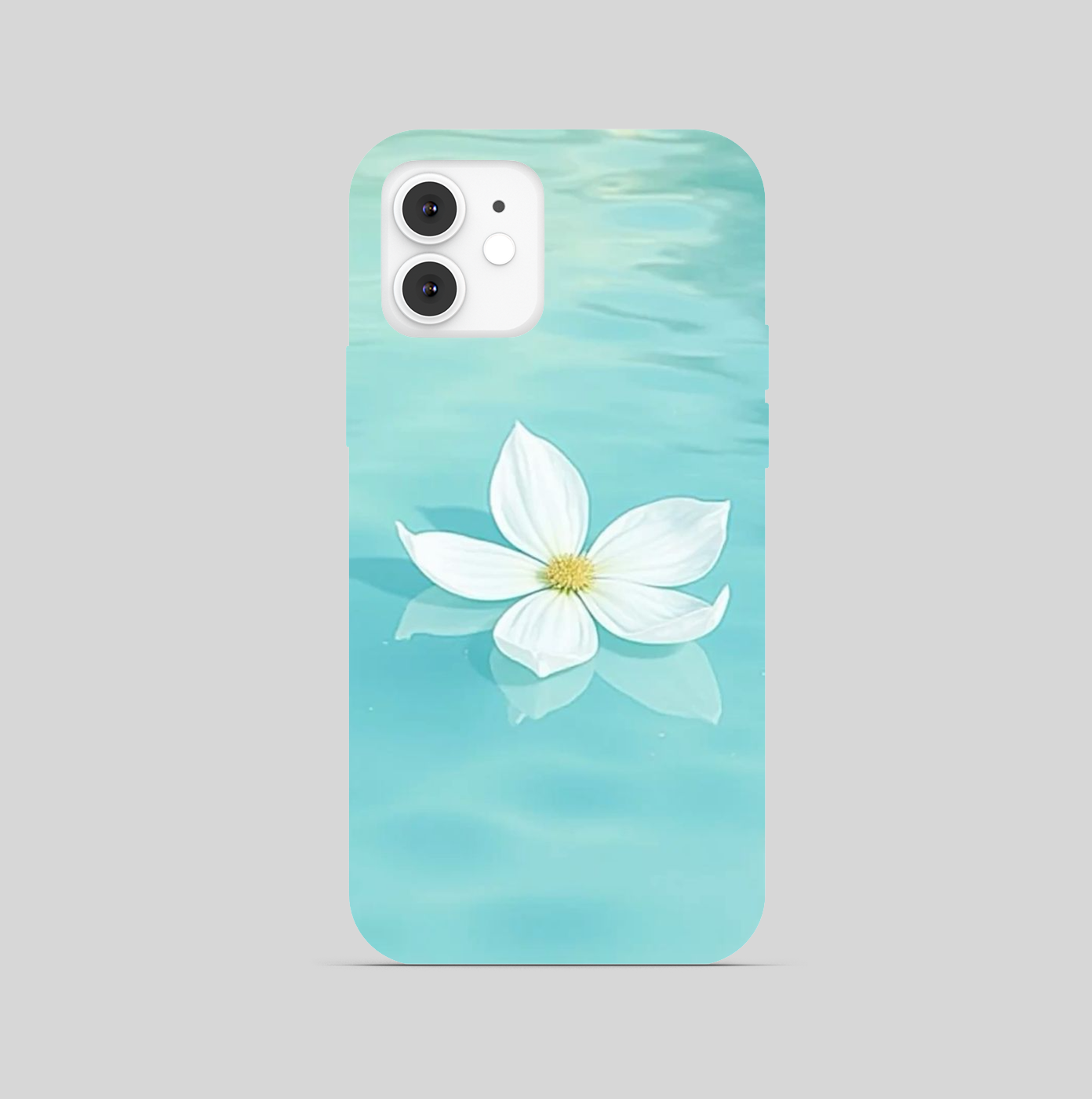 Plumeria Flower Theme Phone Cover
