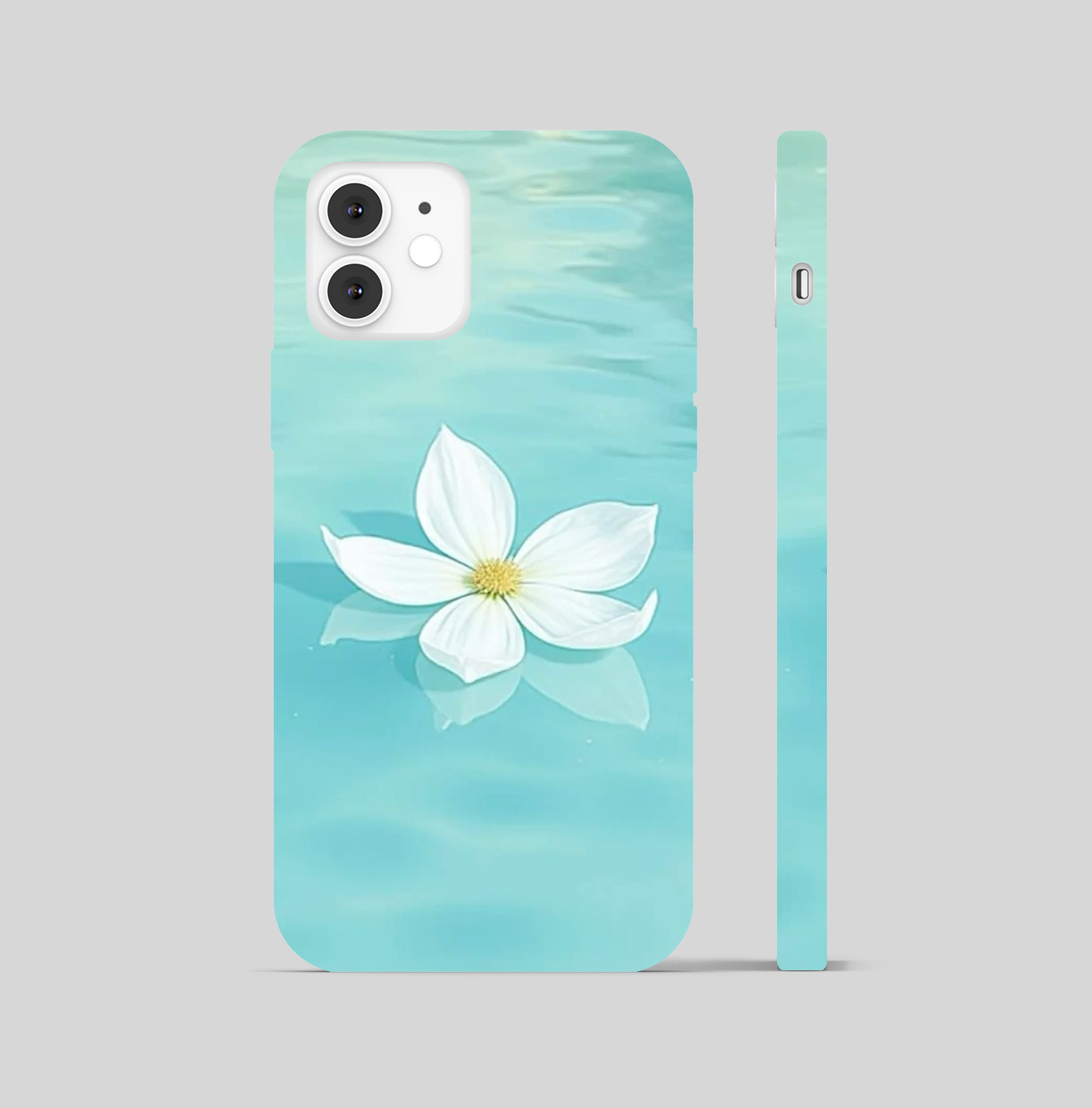 Plumeria Flower Theme Phone Cover