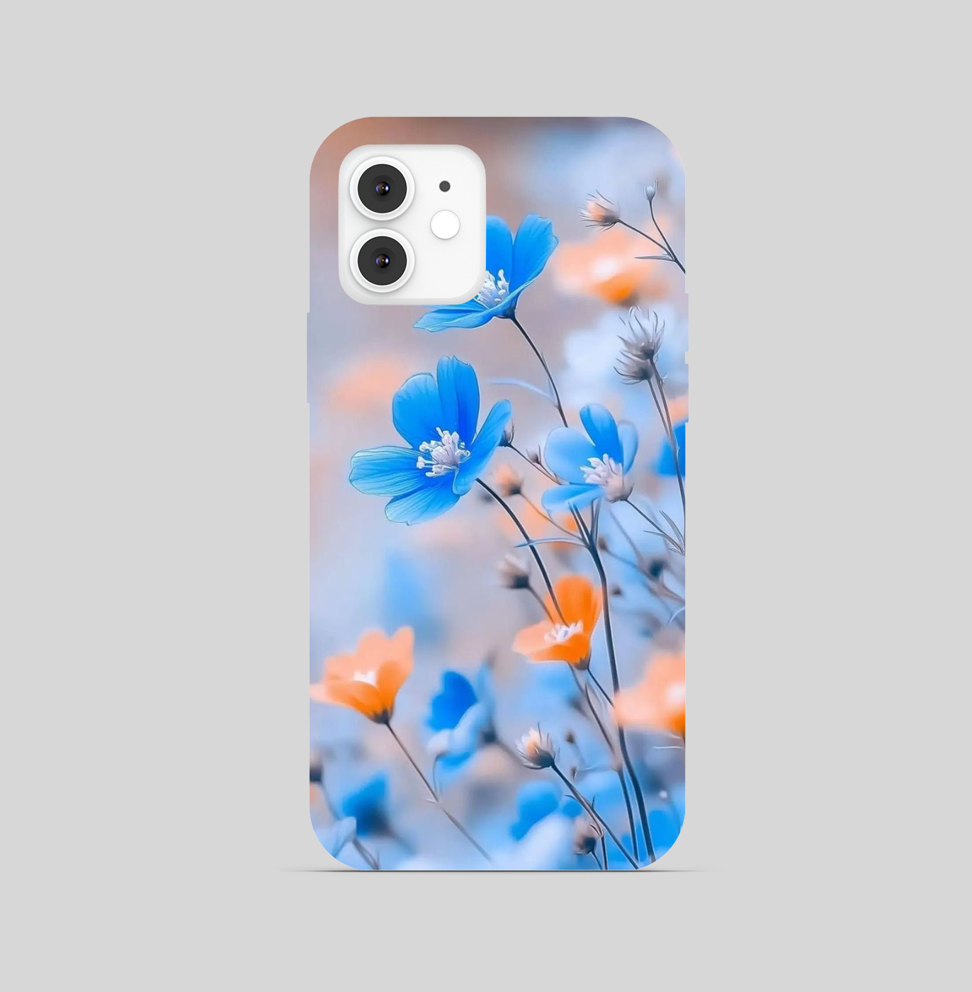 Bubble Flower Theme Phone Cover