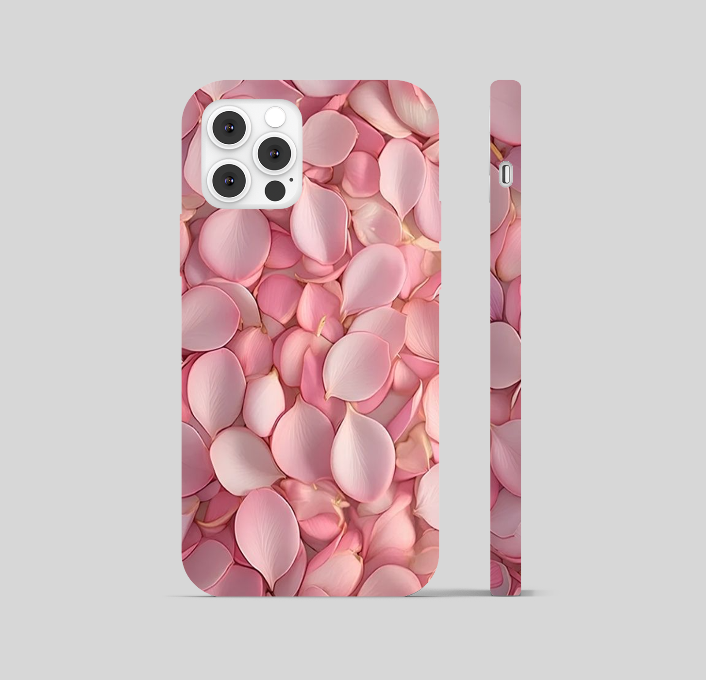 Multi Pink Small Leaf Phone Cover
