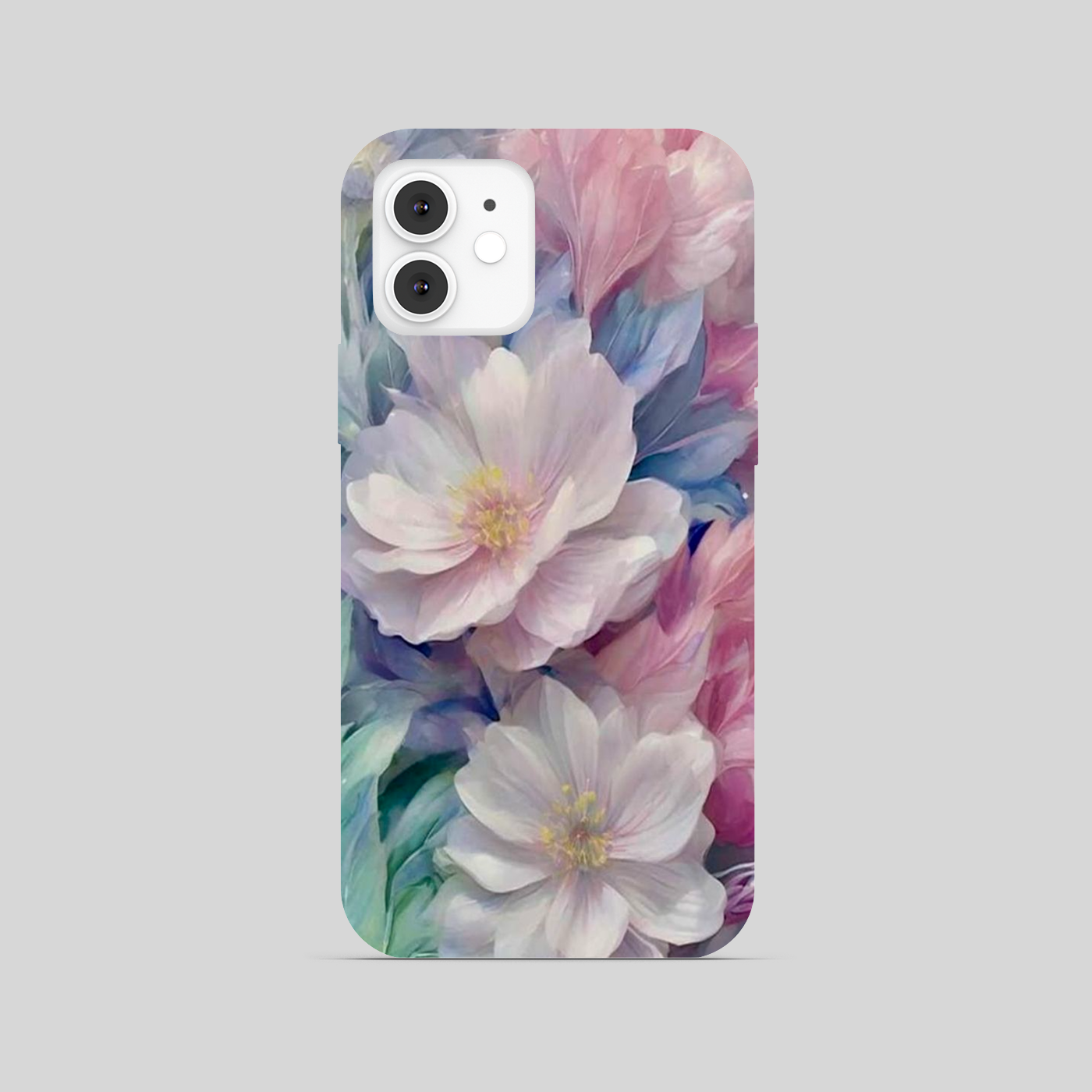 Flower Art Theme Phone Cover