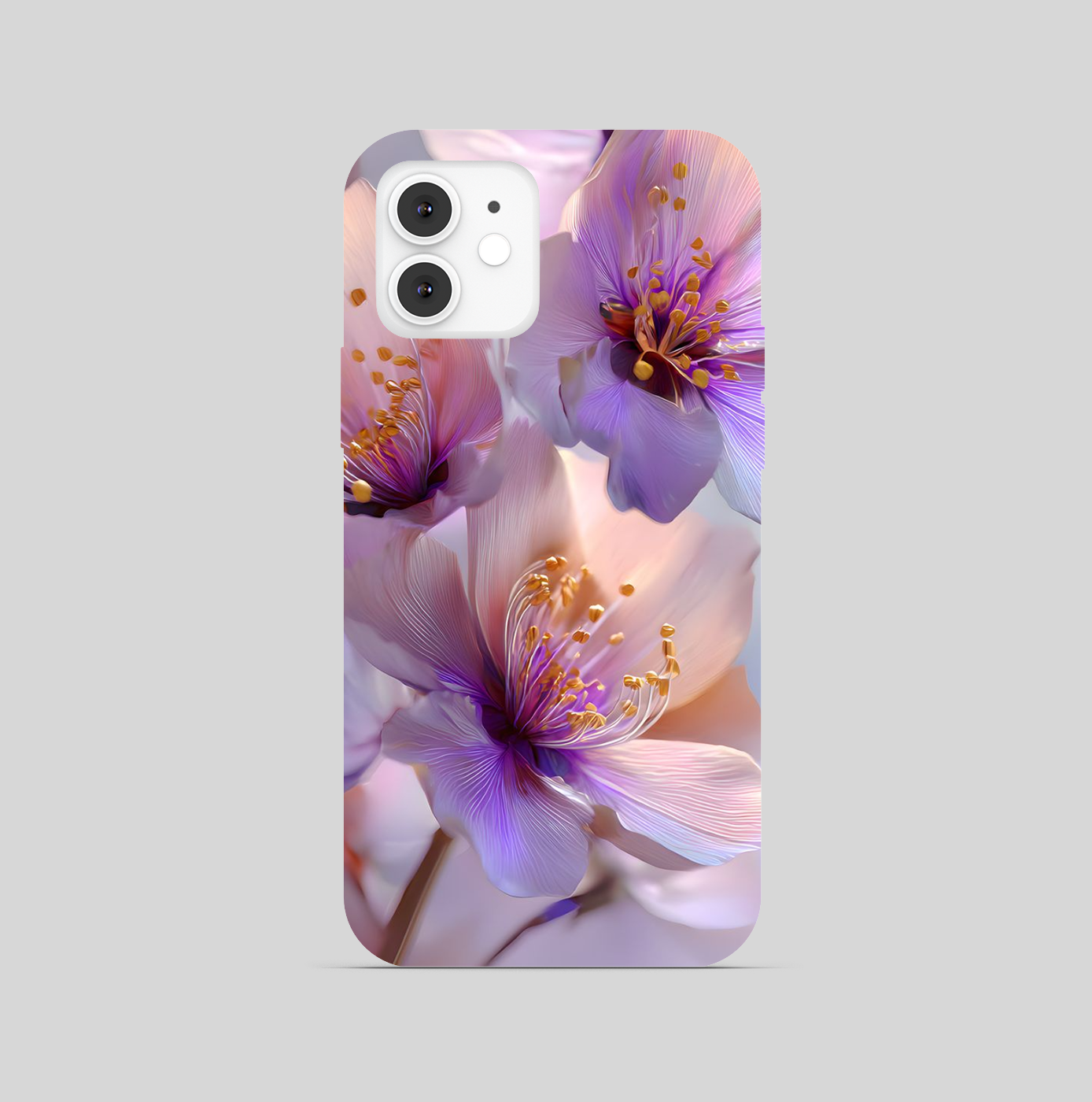 Beautiful Flower Artwork Theme Phone Cover