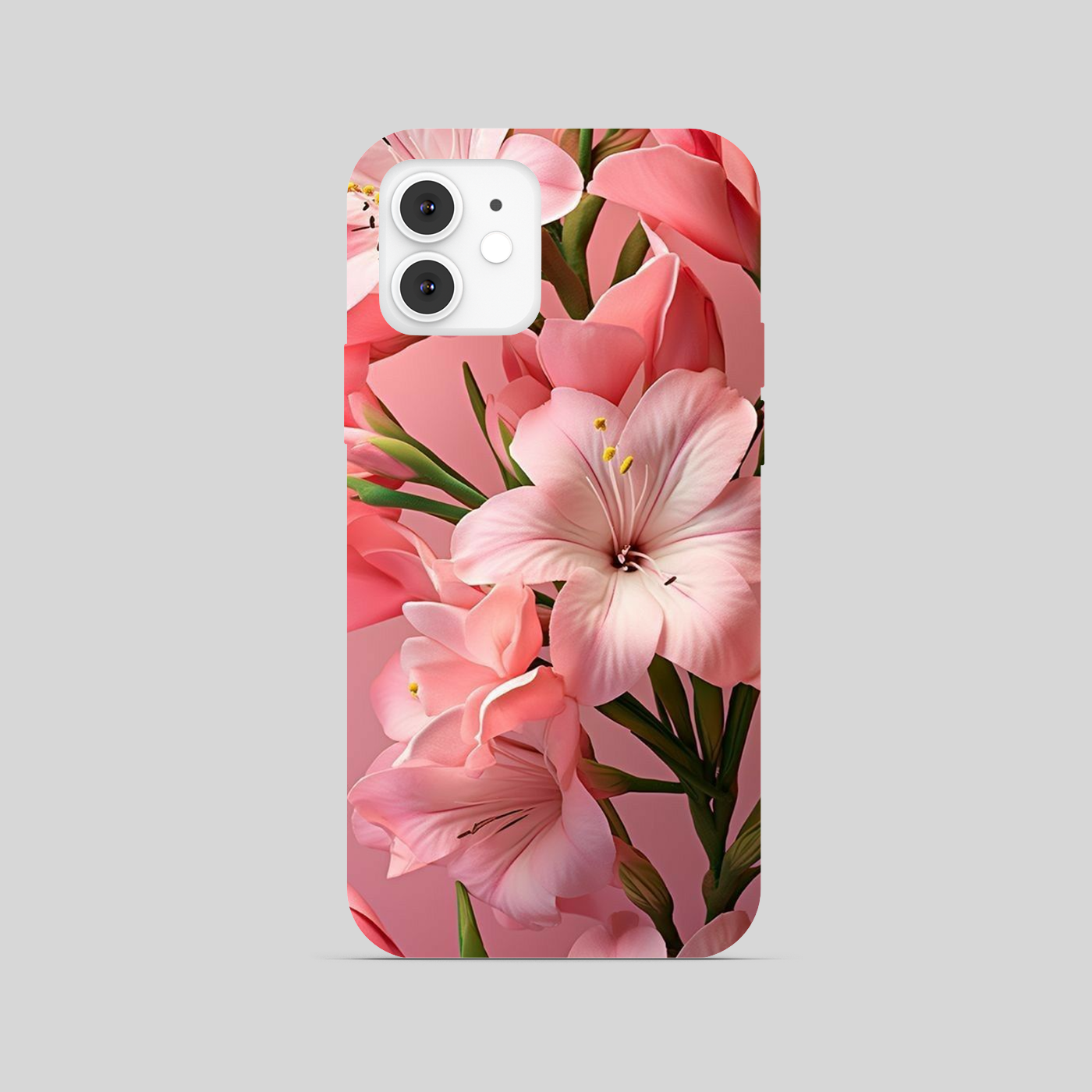 Pink Lotus Theme Phone Cover