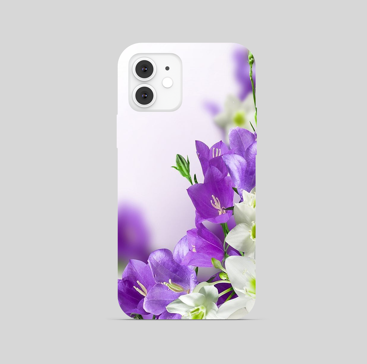 Floral Purple Theme Phone Cover