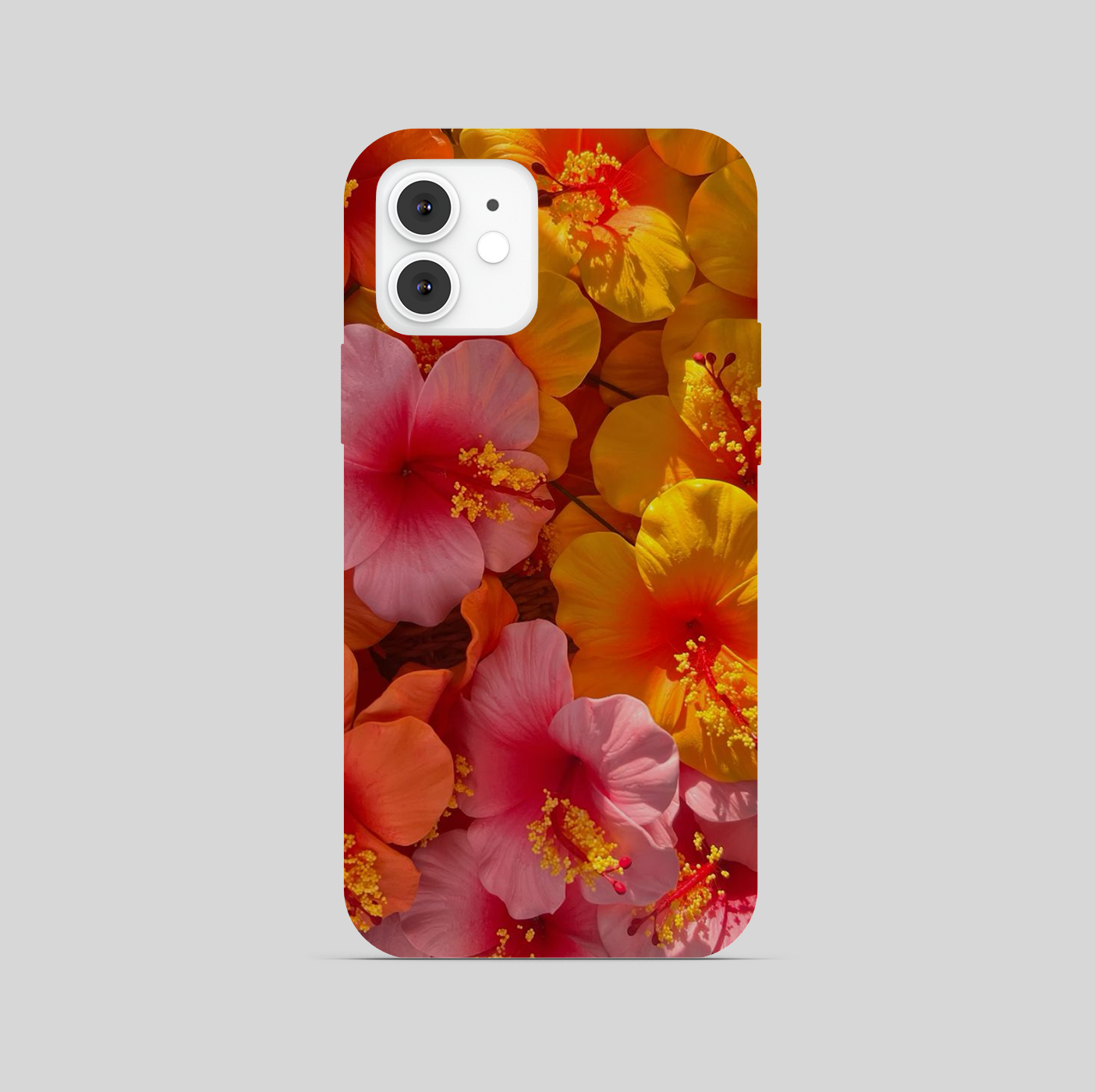 Multi Hawaiian Hibiscus Theme Phone Cover