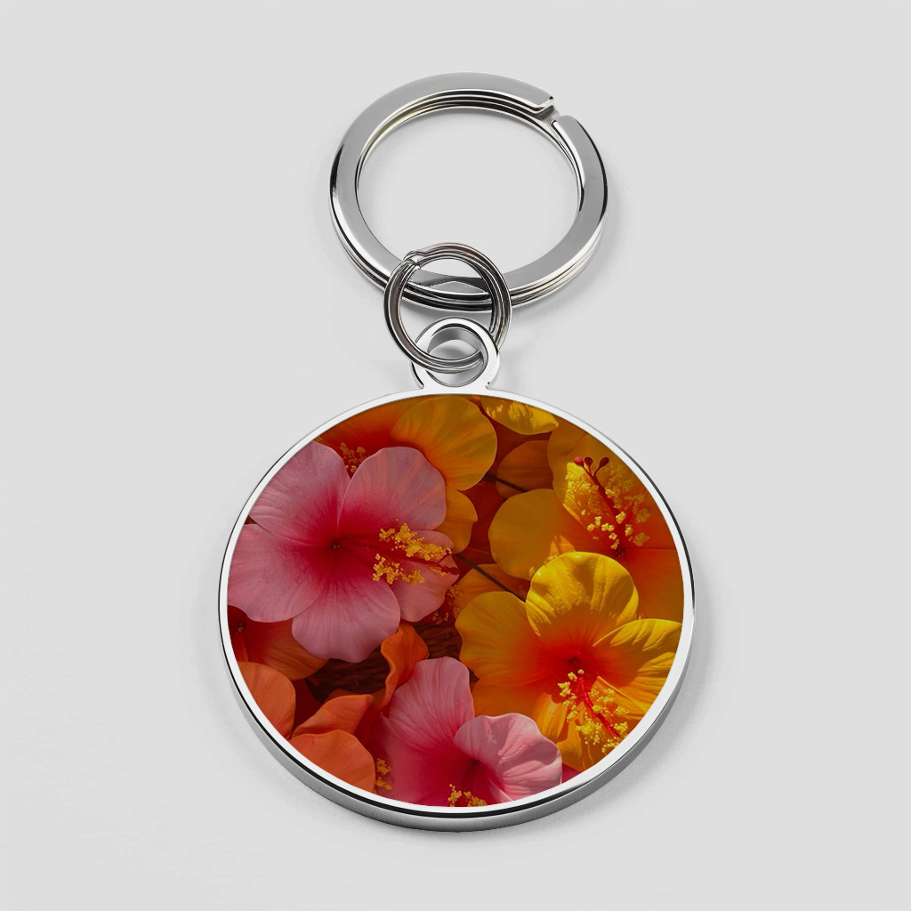Multi Hawaiian Hibiscus Theme Phone Cover