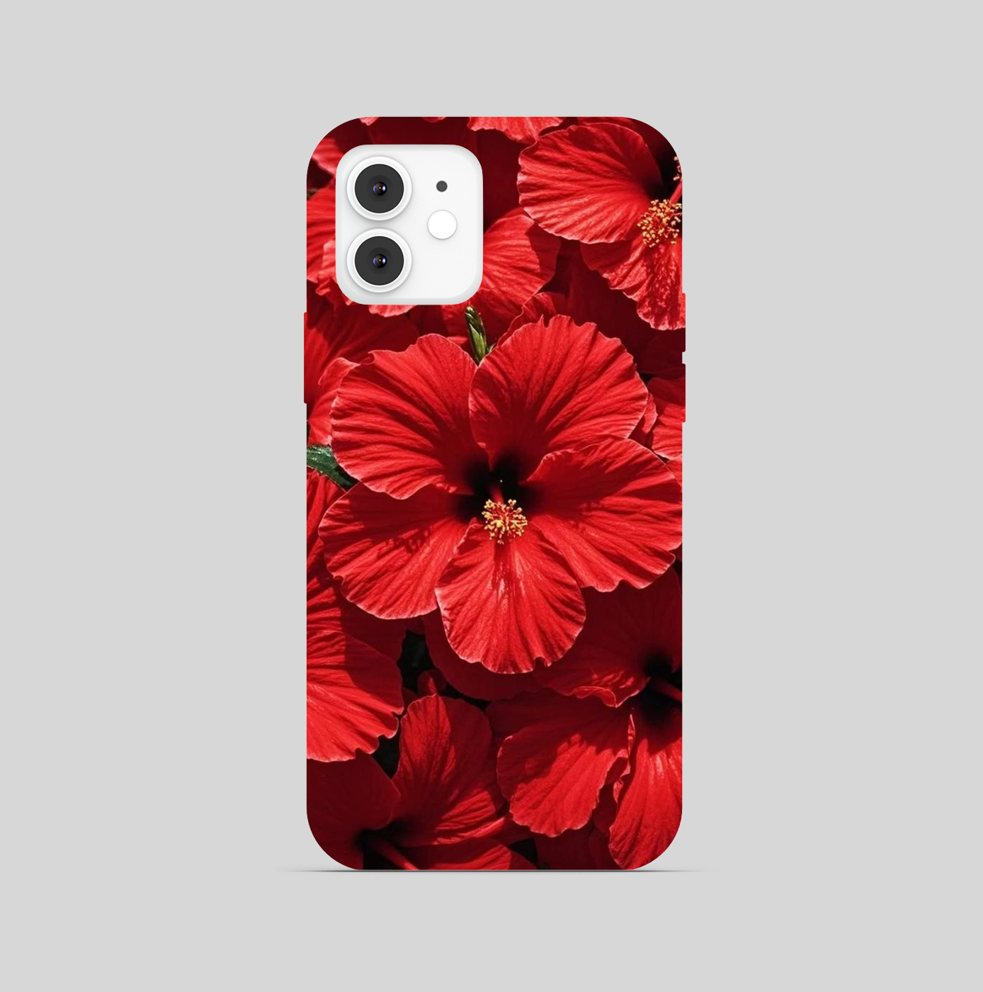 Red Hawaiian Hibiscus Theme Phone Cover