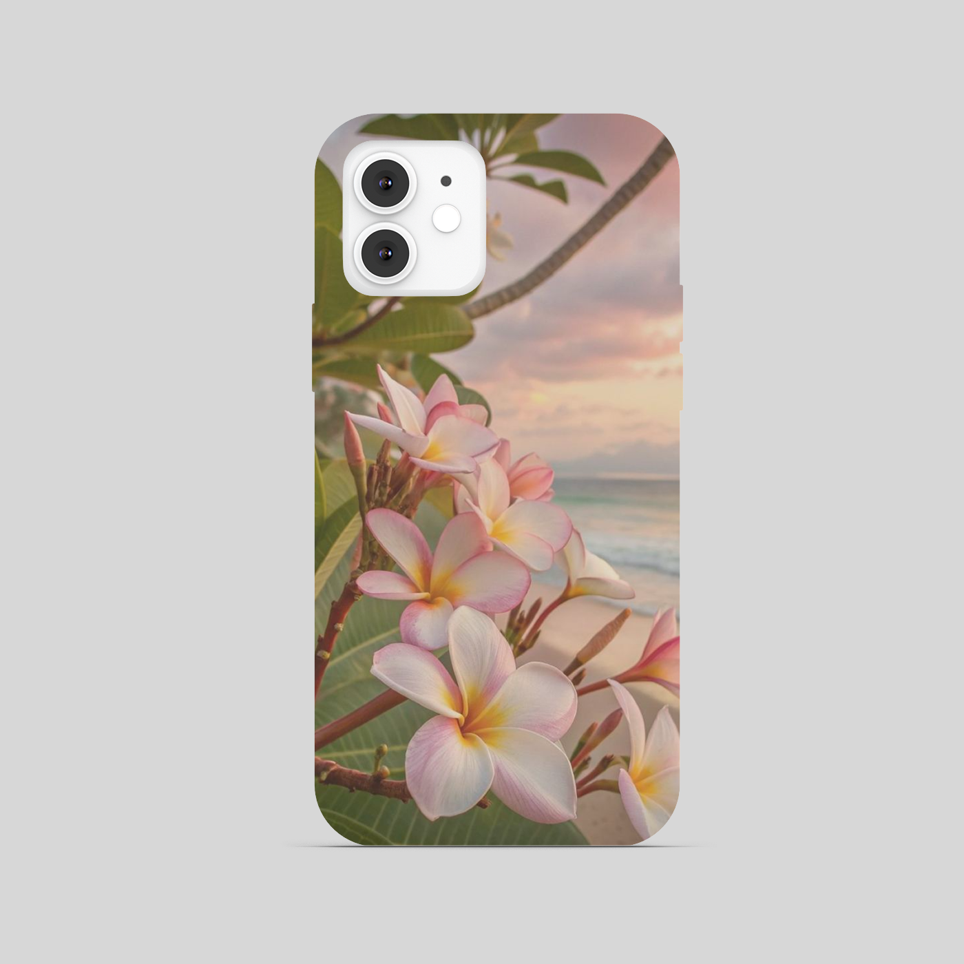 Plumeria Theme Phone Cover