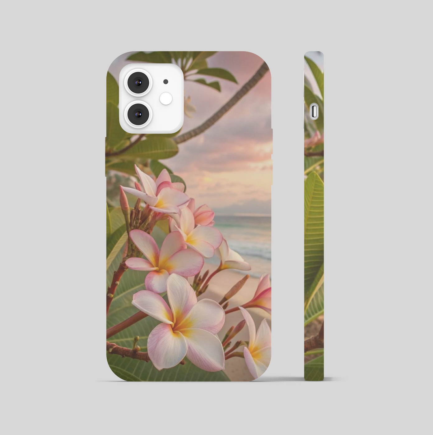 Plumeria Theme Phone Cover
