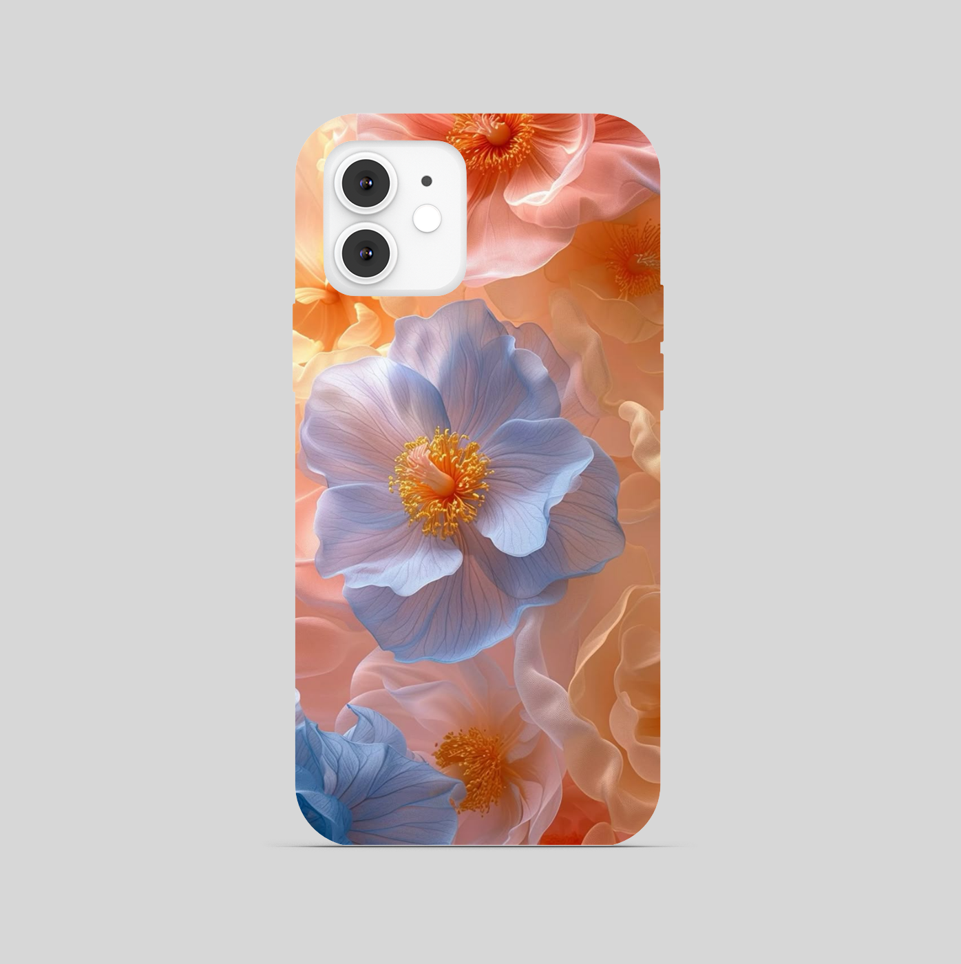 Multi Color Flowers Theme Phone Cover