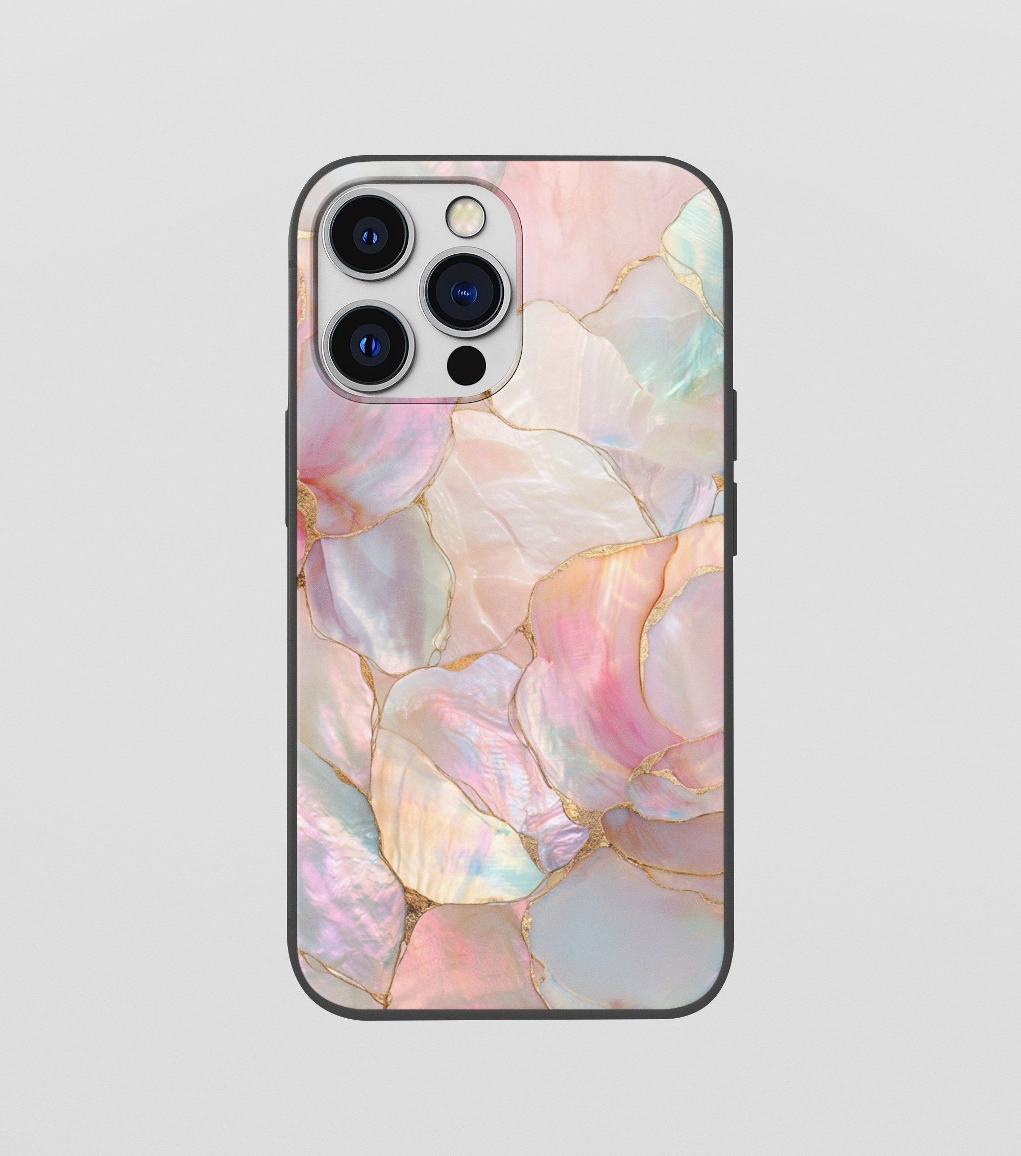 Multi Color Beautiful Leaf Glossy Silicone Mobile Case